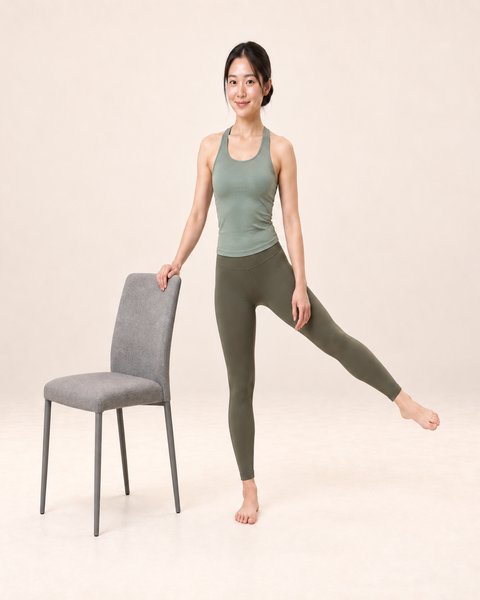 Standing hip abduction from the Hip Osteoarthritis sheet